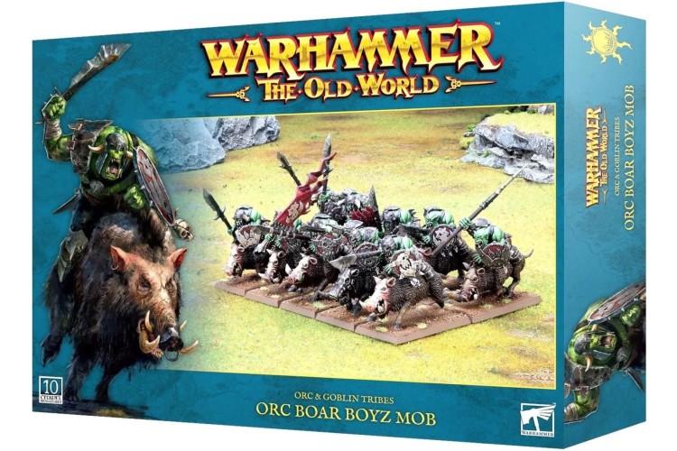 Warhammer The Old World Orc Boar Boyz Mob
