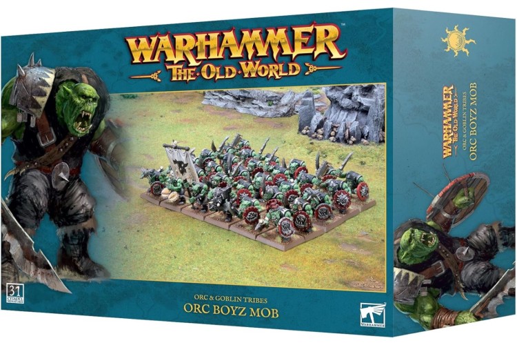 Warhammer The Old World Orc Boyz Mob 