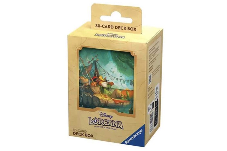 Disney Lorcana 80 card Deck box - Robin Hood