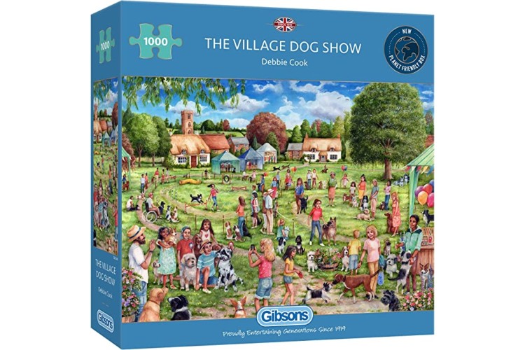 Gibson's The Village Dog Show  1000PC PUZZLE