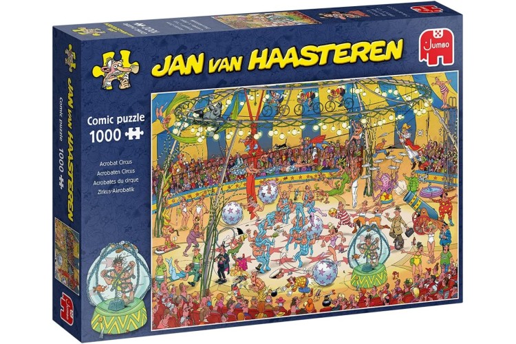 Jan Van Haastern Acrobatic Circus 1000pc Puzzle