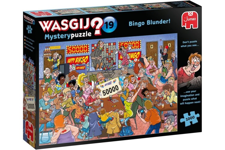 Jumbo Wasgij Mystery 19 Bingo Blunder  1000pc Puzzle