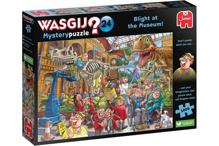 Jumbo Wasgij Mystery 24 Blight at the Museum 1000pc Puzzle
