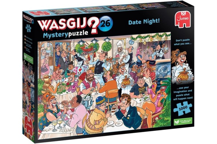Jumbo Wasgij Mystery 26 Date Night 1000pc Puzzle