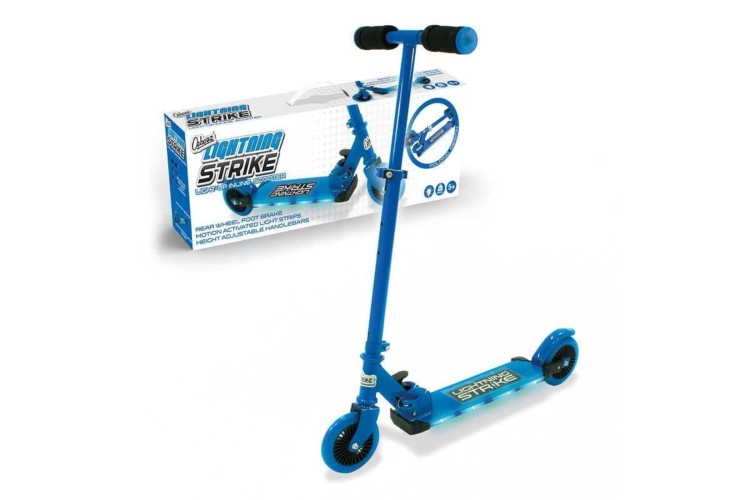 Ozbozz Lightning Strike Scooter - Blue