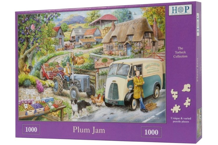 House of Puzzles Plum Jam 1000 pieces jigsaw puzzle