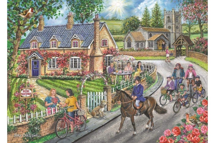 House of Puzzles Rose Cottage 1000