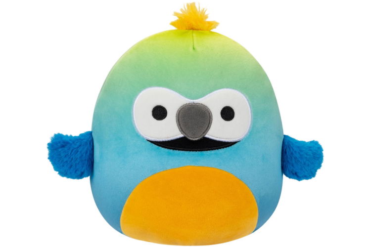 Squishmallows Baptise Blue Yellow Macaw 7.5 inch 
