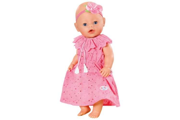 Zapf Baby Born Trendy Flower Dress pink